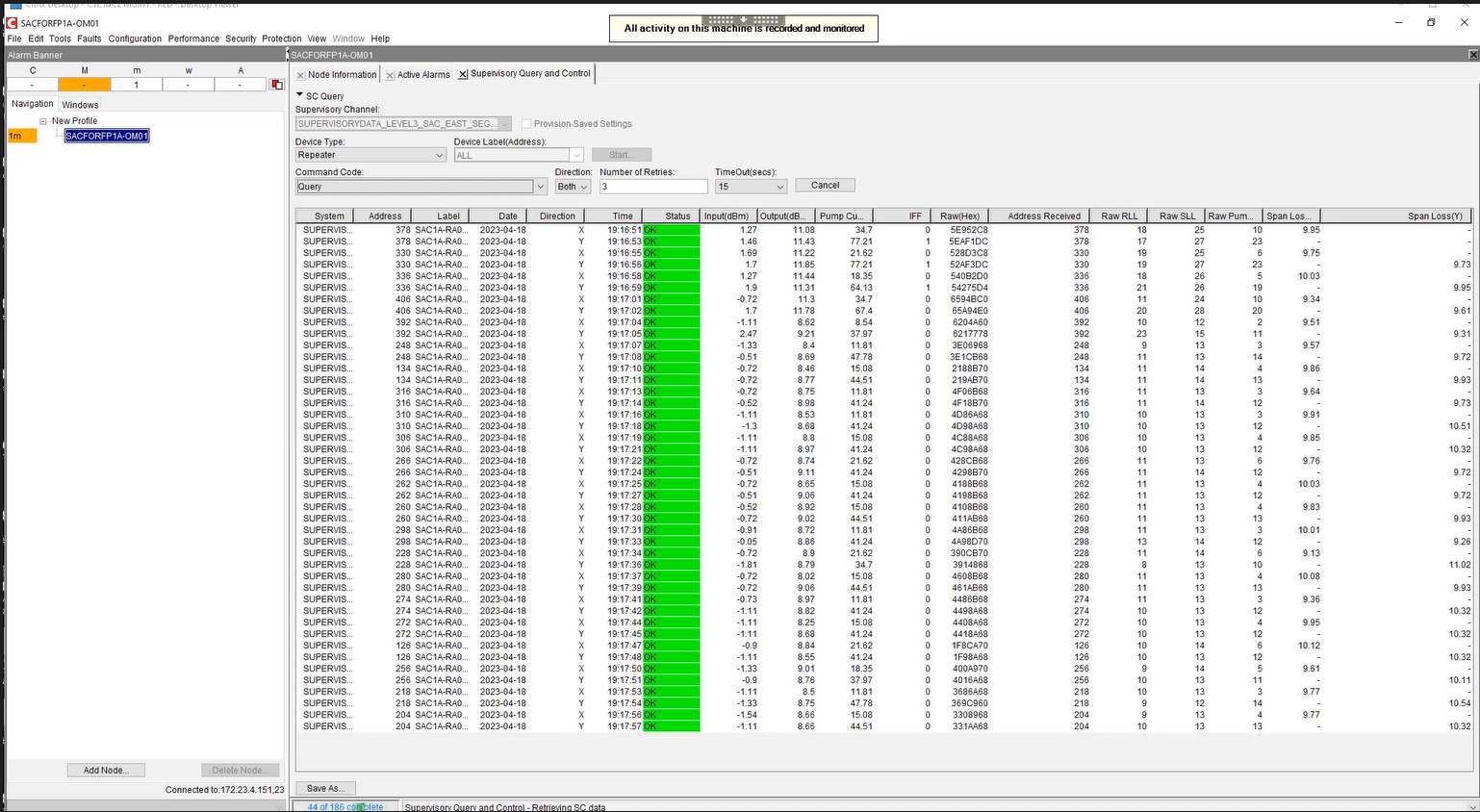 Onecontrol Getting Partial Report While Fetching The Repeater Scan Report 8704
