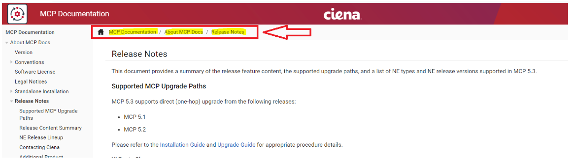 MCP: Upgrade Path in MCP Documentation