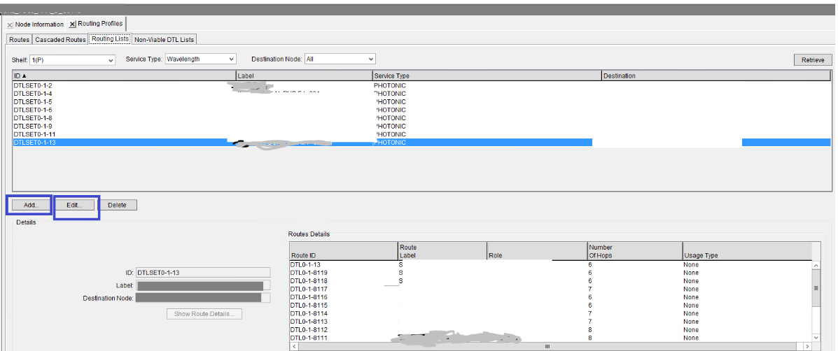 6500 : How to create DTL set on Site Manager