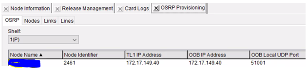 OME 6500: Possible reason for OSRP Link unavailable