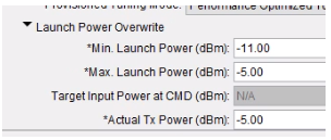 6500 = Rx Channel Power Out Of Range reported on OCLD transponder cards.