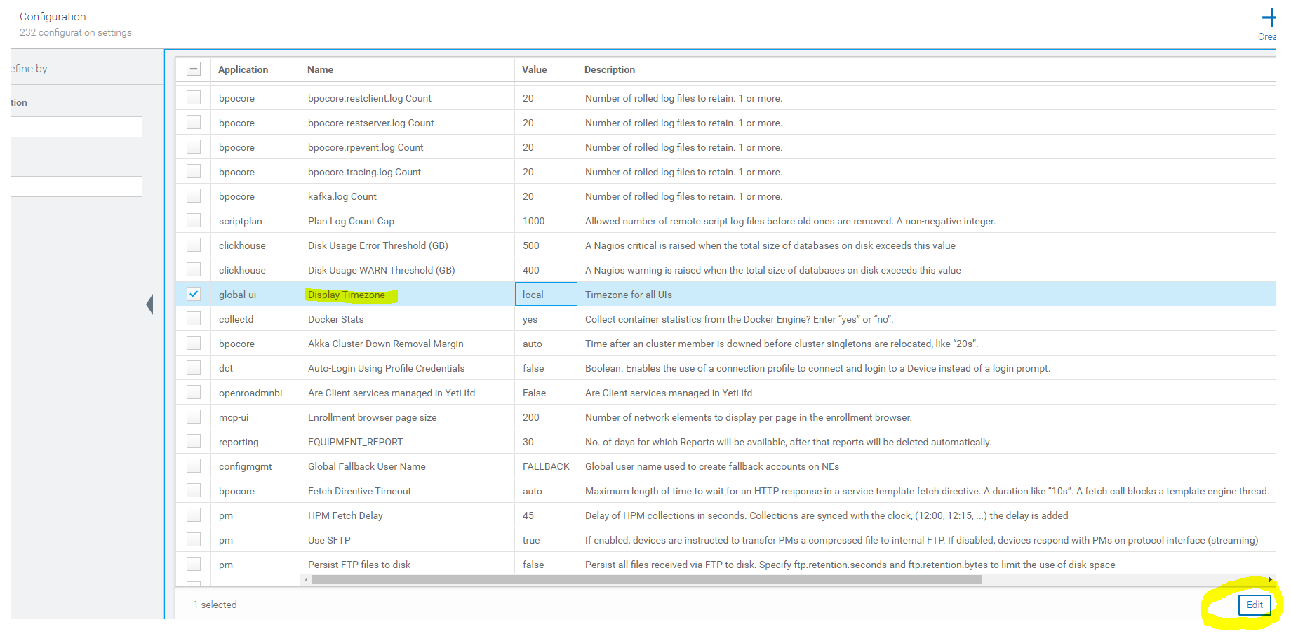 MCP: How to change Display Timezone setting in MCP Client GUI
