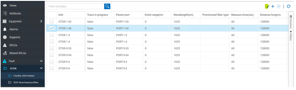 MCP: How to run and view OTDR traces for RLS