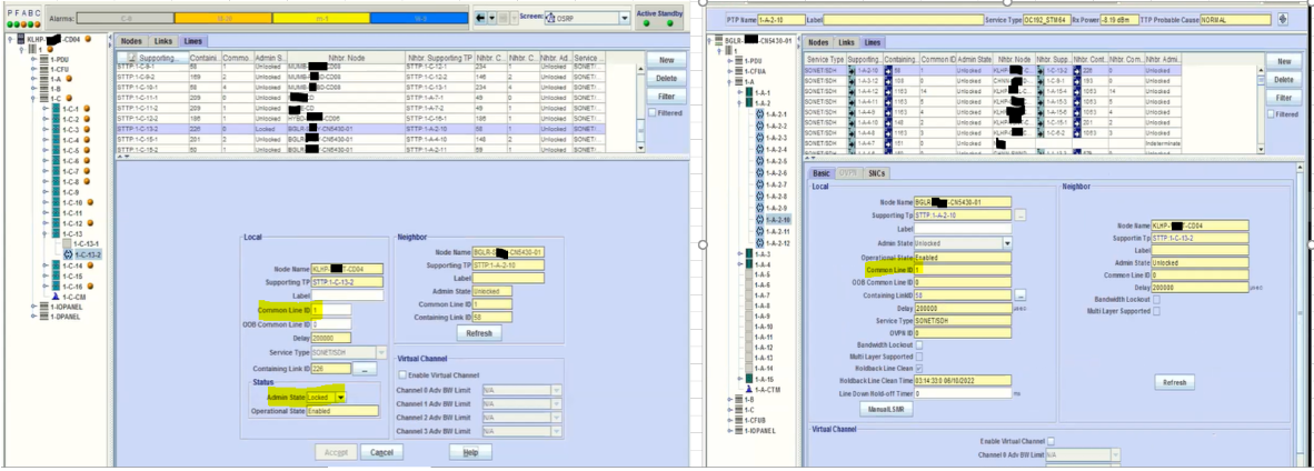 Core Director: How to clear OSRP Misconfigured CID in Core Director Node