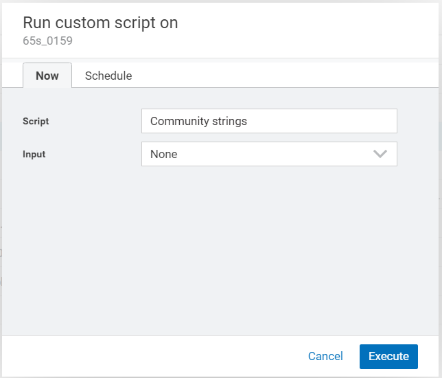 MCP: How to set community strings for all 6500 NEs from MCP.