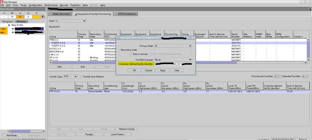 6500: How to update Customer defined facility identifier (CDFI) Work ...