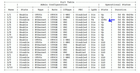 Waveserver Platform : Terminal (Tx) & Facility (Rx) Loopbacks (Soft ...