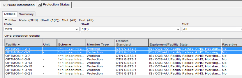 OME6500: How to check protections in 6500