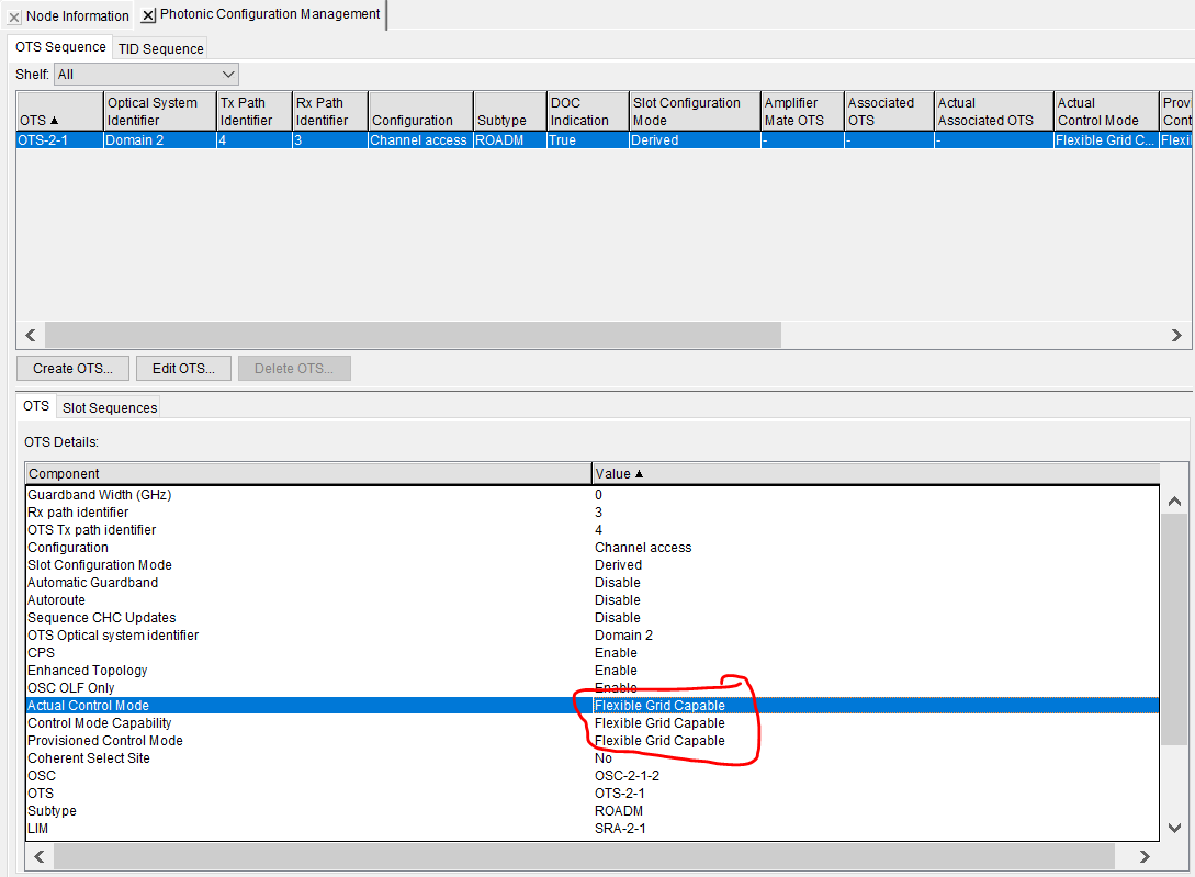 OME6500: How to check WSS NMCC reference BW
