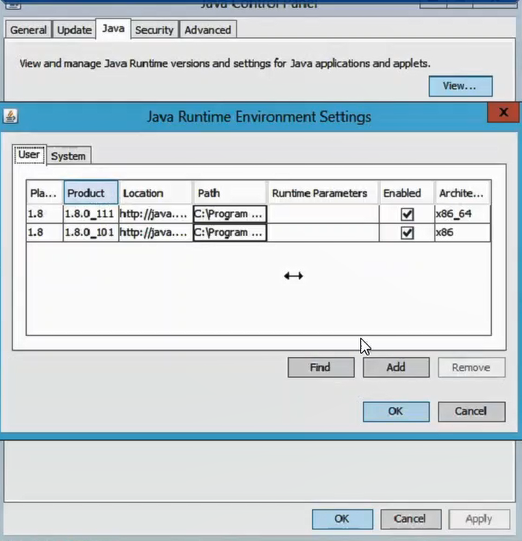MCP: Unable to launch Site Manager after performing Java Update