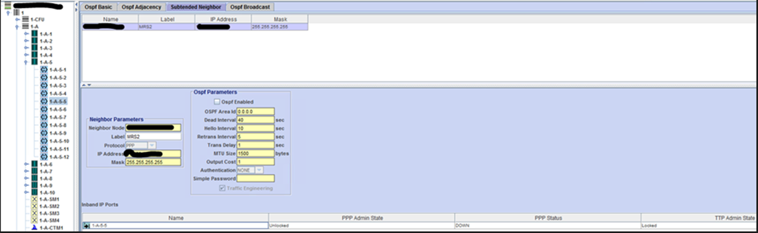 5410/5430: Unable to modify port configuration in 5410.