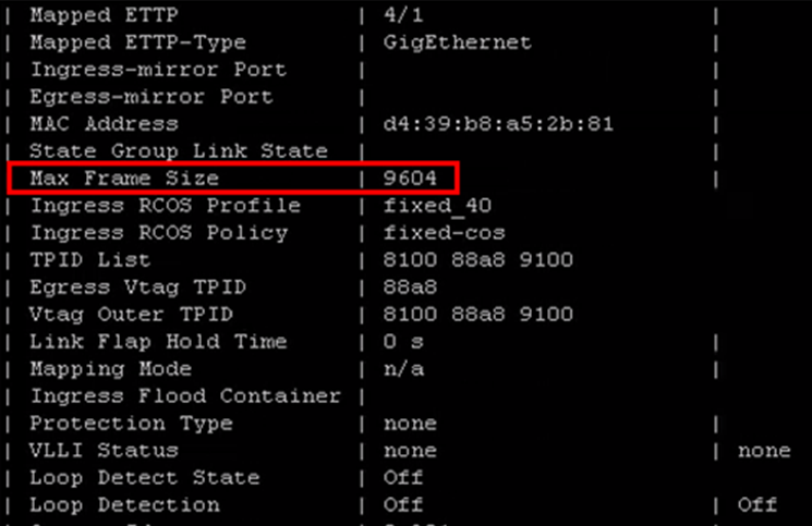 MCP: How to change Ethernet Maximum Frame Size from MCP?