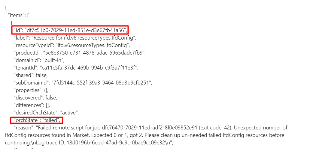 MCP: upgrade-execute failed at bpo-ifd due to ifd.v6.resourceTypes ...