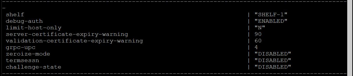 OME6500: How to enable challenge response through CLI
