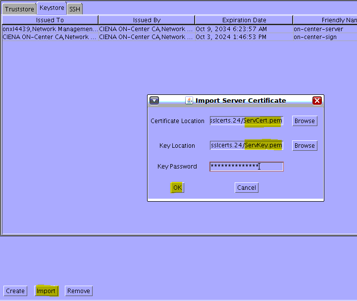 OneControl: Update OC Configure GUI Truststore and Keystore with SSL ...