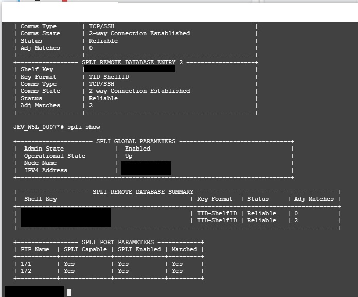 SPLI unreliable between 6500 and Waveserver with no suspected firewall ...