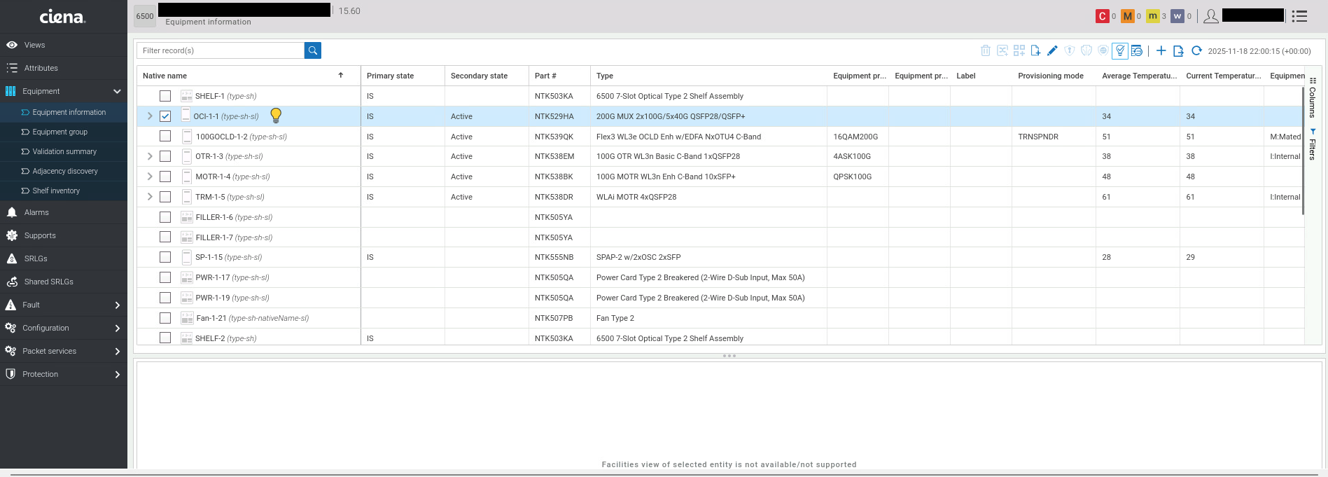 6500: How to operate lamp test from Navigator (formerly MCP)
