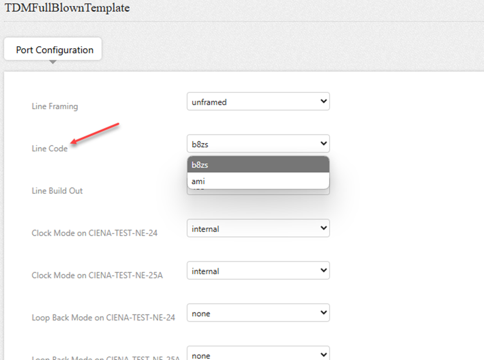 Navigator: Framing and/or line-coding support in DS1 TDM E-Line service ...