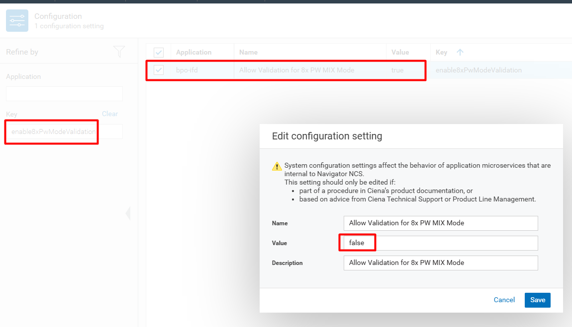 Navigator: Request route fails with error "'No route found for the ...