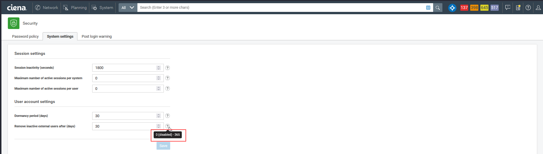 Navigator: user custom alerts and PM profile/filter settings missing